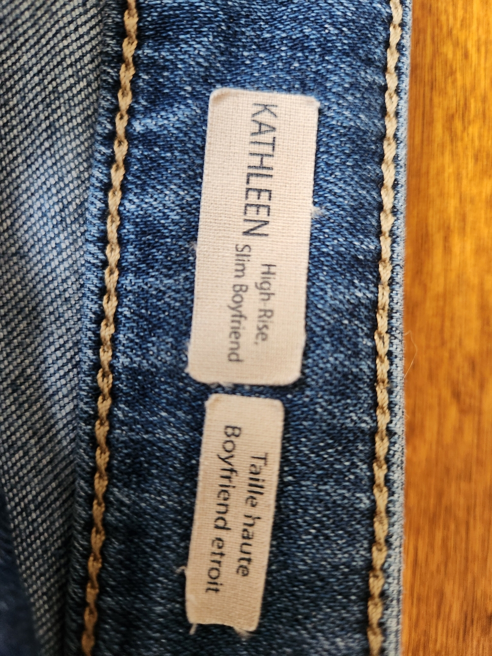 Mavi Womens Medium Blue Kathleen Highrise Slim Boyfriend Jeans Size 29/28